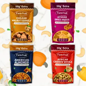 Dry Fruits Combo (Almonds, Cashews, Walnuts, Anjeer) 1KG